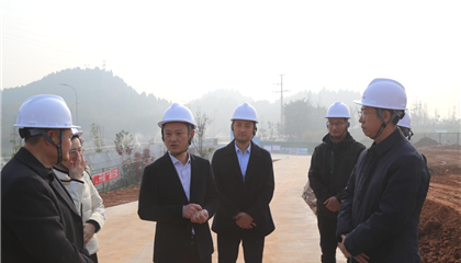 向誠督導調(diào)研集團重大項目建設(shè)和“項目通”應(yīng)用工作