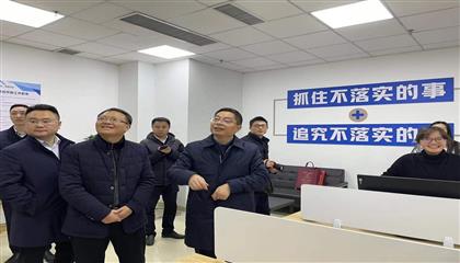 市委常委、組織部部長張鵬飛一行慰問遂寧遂星公司籌備組員工